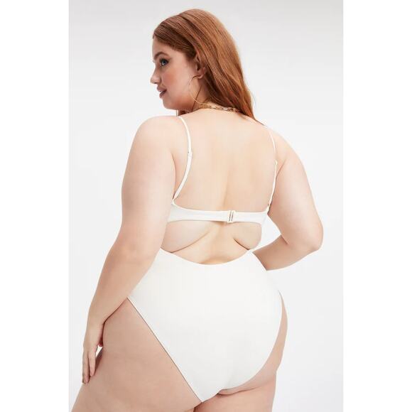 Good American Plus Size Swimsuit Showoff One-Piece Swimwear - Picture 4 of 12